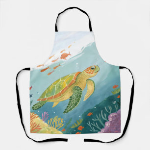 Painting Turtle Apron