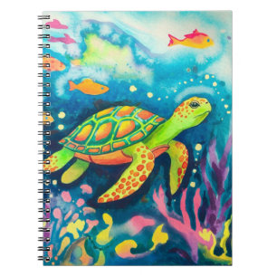 Painting Turtle Notebook