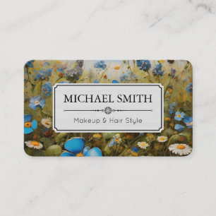 Painting Vintage Floral Elegant Modern #2 Business Card