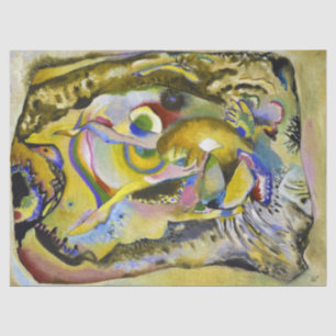 Painting with Clear Background by Kandinsky Tissue Paper