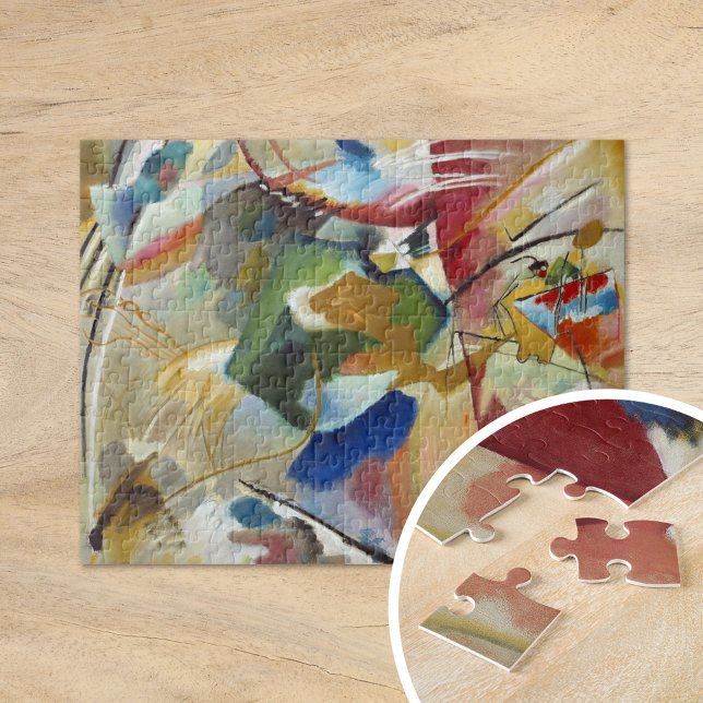 Painting with Green Centre | Kandinsky Jigsaw Puzzle (Creator Uploaded)