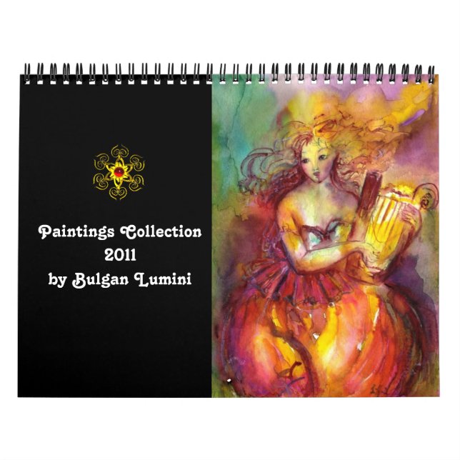 Paintings Collection by Bulgan Lumini -  2011 Calendar (Cover)