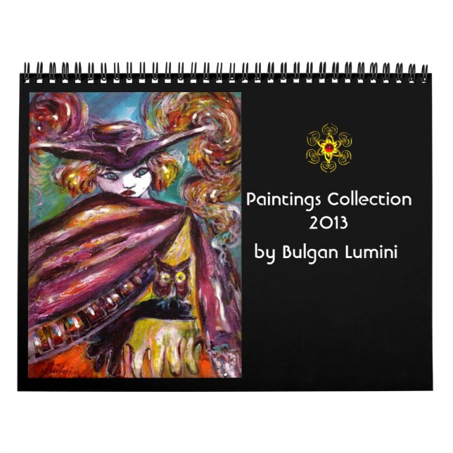 Paintings Collection by Bulgan Lumini -  2013 Calendar (Cover)
