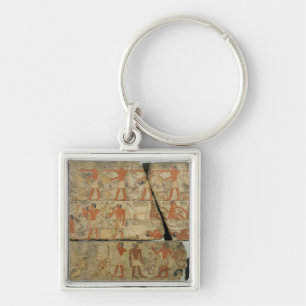 Paintings from the Tomb of Metjetji, from Saqqara, Key Ring