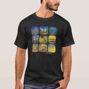 Paintings Of Famous Artist Van Gogh For Art Teache T-Shirt