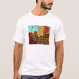 PAINTINGS OF MCGILL UNIVERSITY CANADIAN CITY SCENE T-Shirt