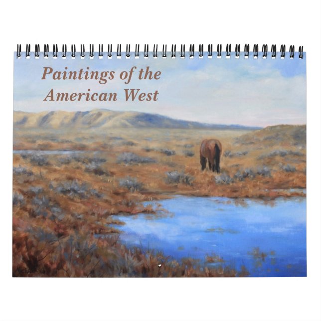 Paintings of the American West Calendar (Cover)