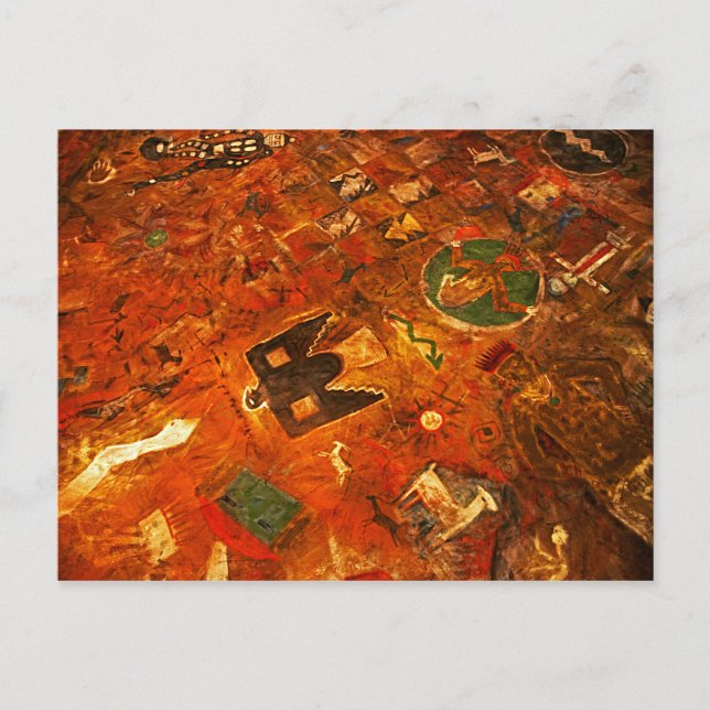 Paintings of the Watchtower Postcard (Front)