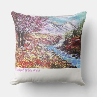 PaintingsOfAda #06 - Artist - Unknown Throw Pillow