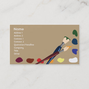 Paints - Business Business Card