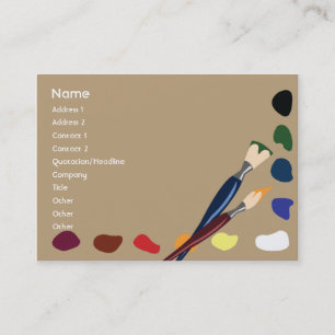 Paints - Chubby Business Card