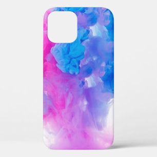 Paints water texture colour bright iPhone 12 case