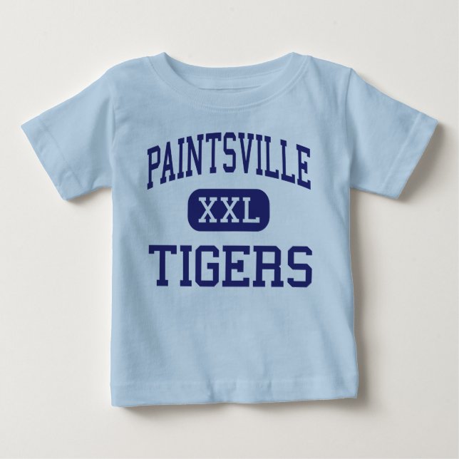Paintsville - Tigers - High - Paintsville Kentucky Baby T-Shirt (Front)