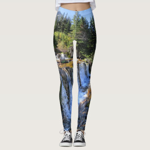 Paiota Falls - Glacier National Park Leggings