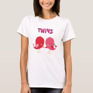 Pair Of Birds Twins T-Shirt