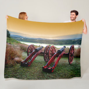 PAIR of CANNON Fleece Blanket