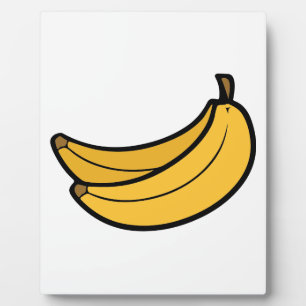 Pair of Cartoon Bananas Plaque