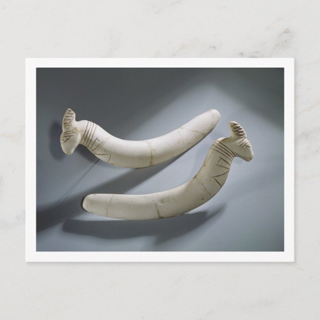 Pair of castanets, Thinite Period (hippopotamus iv Postcard (Front)