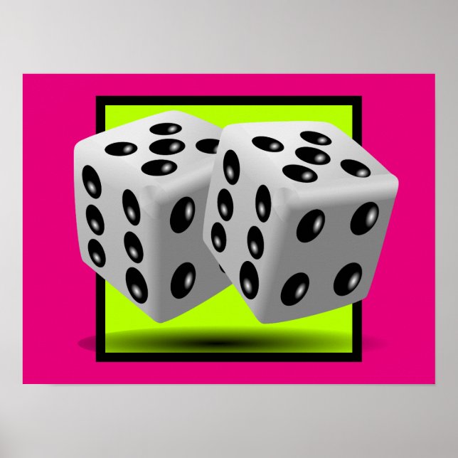 Pair of Dice Poster (Front)