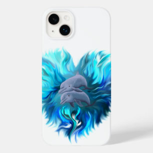 Pair of Dolphins Case-Mate iPhone 14 Plus Case