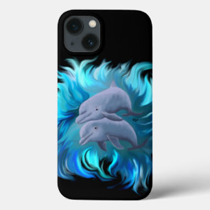 Pair of dolphins iPhone 13 case