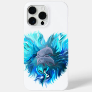 Pair of Dolphins iPhone 15 Pro Max Case