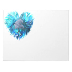 Pair of Dolphins Notepad