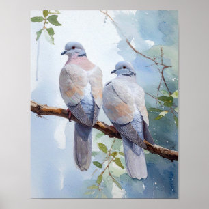 Pair of Doves for Home Decor