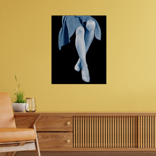 Pair of Female Legs Poster