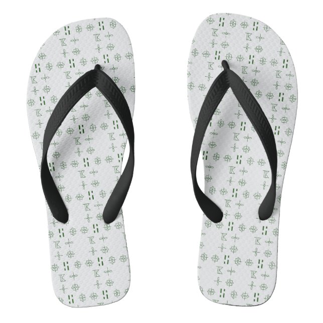 Pair of Flip Flops (Footbed)