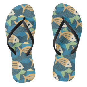 Pair of Flip Flops,fishes Thongs