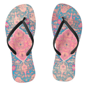 Pair of Flip Flops Persian pattern