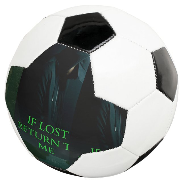Pair of Flip Flops Soccer Ball (Three Quarter)