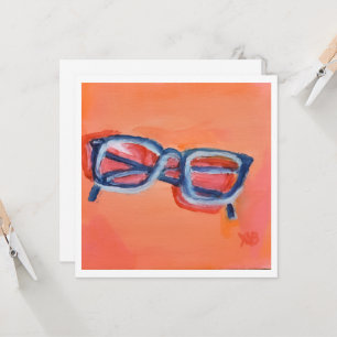 Pair of Glasses Card