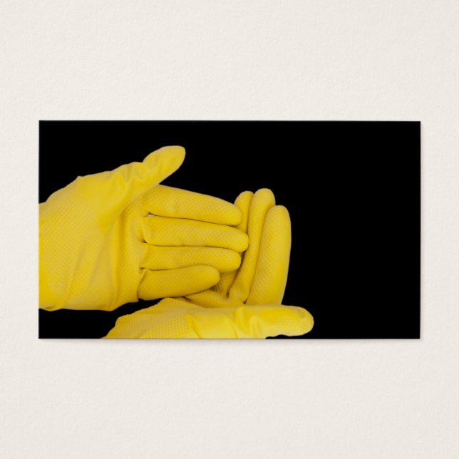 Pair of latex gloves (Front)