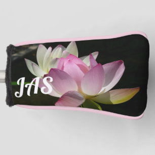 Pair of Lotus Flowers II Golf Head Cover