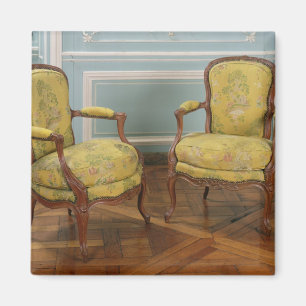 Pair of Louis XV armchairs, 1723-74 Magnet