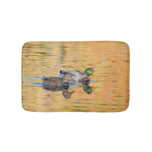 Pair of Mallards Bath Mat (Front)
