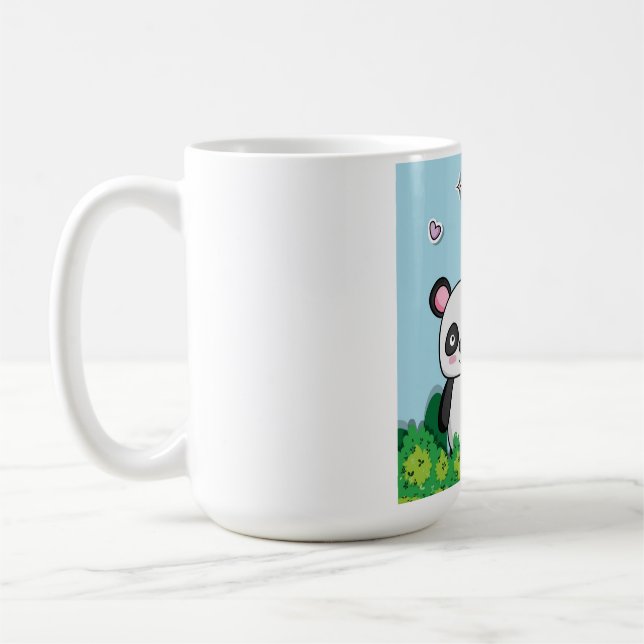 Pair of Pandas Coffee Mug (Left)