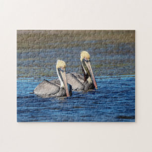 Pair of Pelicans Jigsaw Puzzle