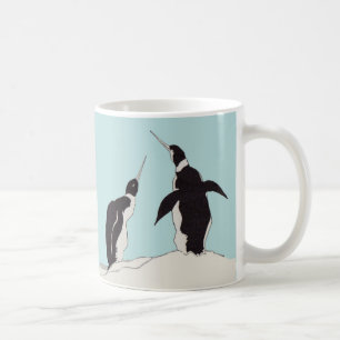 pair of penguins coffee mug