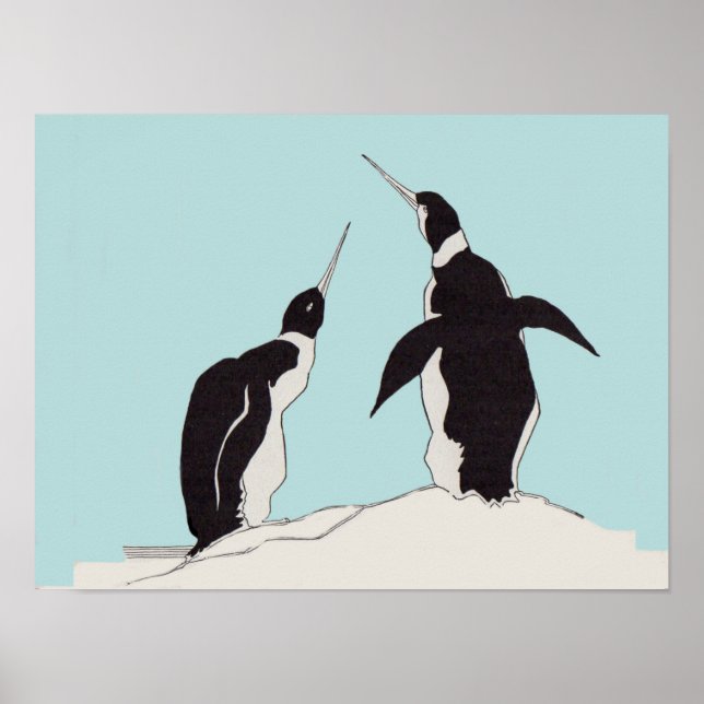 pair of penguins poster (Front)