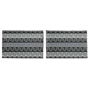 Pair of pillowcases Shades of grey