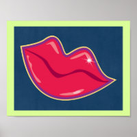 Pair of Red Lips