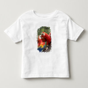 Pair of Scarlet Macaws Toddler T-Shirt