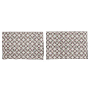 Pair of Standard Size Pillowcases/Circles Pillowcase