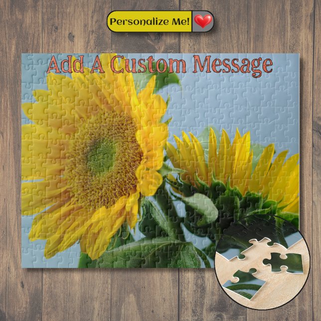 Pair of Sunflowers Jigsaw Puzzle (Pair of Sunflowers Jigsaw Puzzle
)