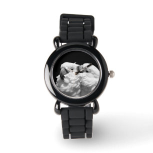 Pair of umbrella cockatoos watch