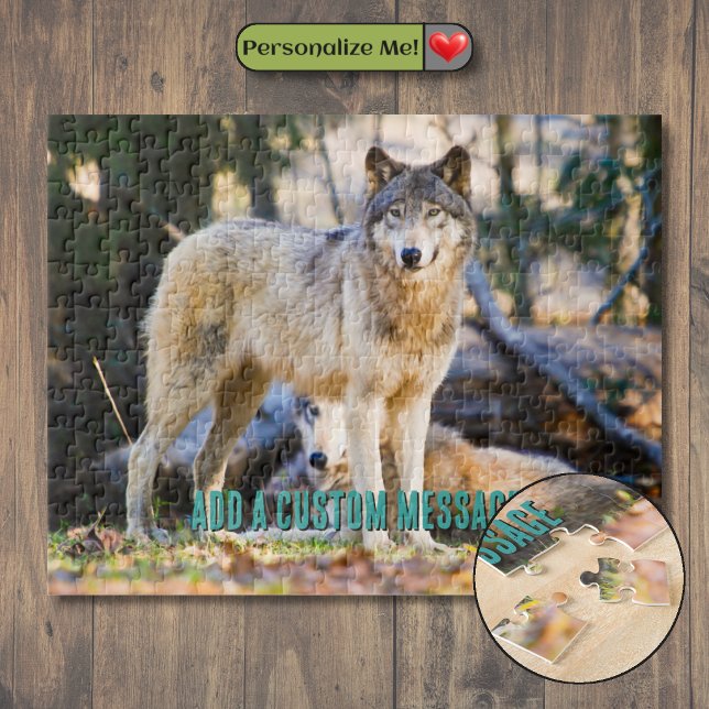 Pair of Wolves Jigsaw Puzzle (Pair of Wolves Jigsaw Puzzle)