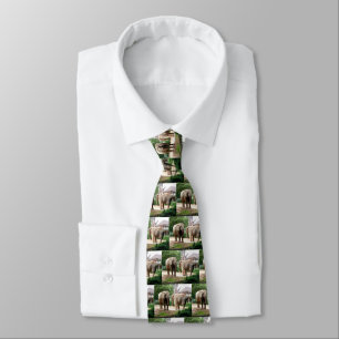 Pairs of African elephants Tie